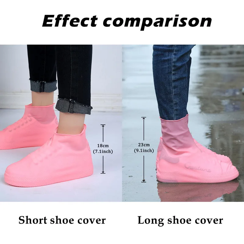รองเท้าฝนรองเท้ากันน้ําซิลิโคน - Sneaker Protector บทวิจารณ์และราคา