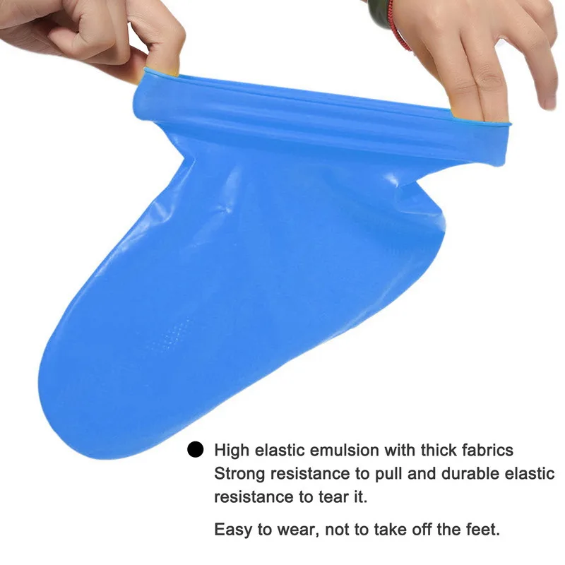 รองเท้าฝนรองเท้ากันน้ําซิลิโคน - Sneaker Protector บทวิจารณ์และราคา