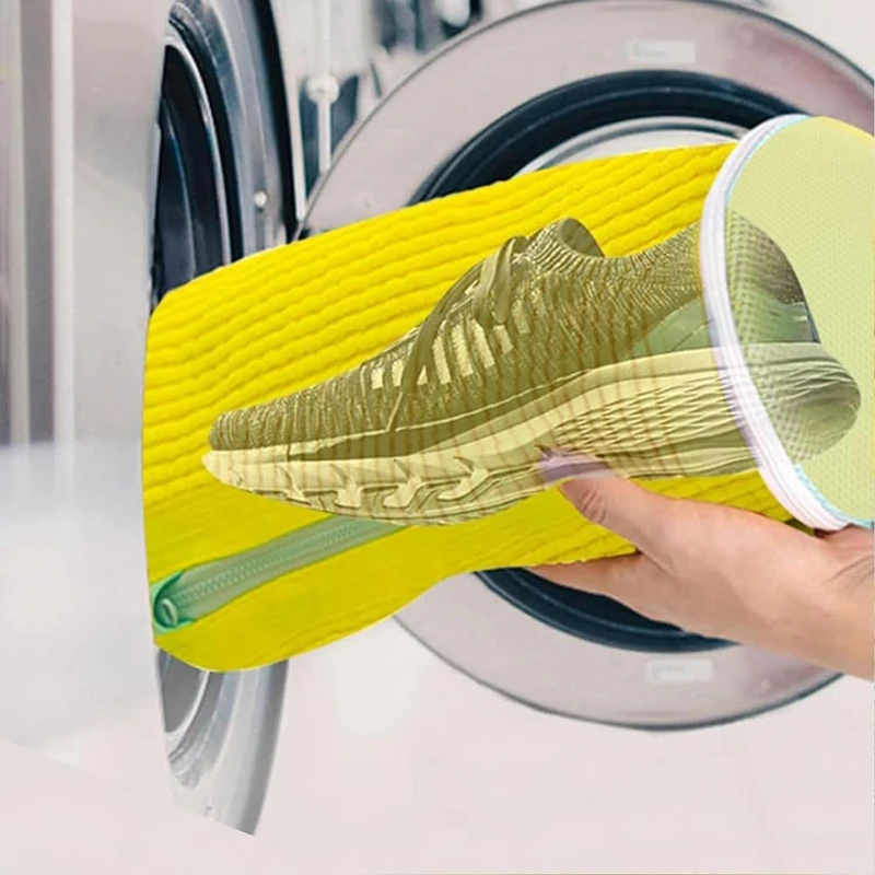 ถุงซักรองเท้าป้องกันการเสียรูป - Shoe Cleaner บทวิจารณ์และราคา