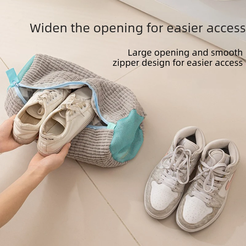 ถุงใส่รองเท้าสำหรับซักเครื่อง  - Shoe Cleaner บทวิจารณ์และราคา