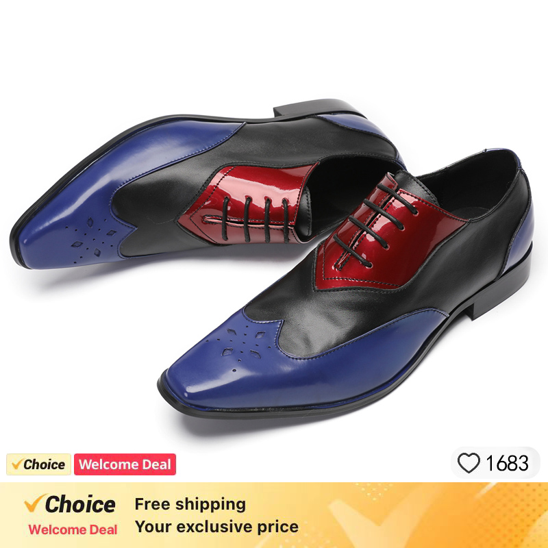 รองเท้าผ้าอ็อกซ์ฟอร์ดสุดหรูสำห - Leather Shoe Polish บทวิจารณ์และราคา