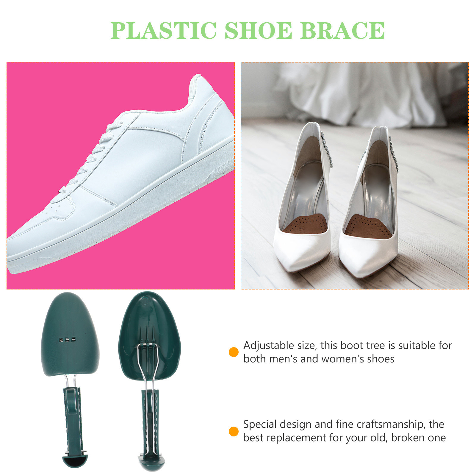 2 คู่ อุปกรณ์ปรับรูปทรงรองเท้า - Shoe Tree บทวิจารณ์และราคา