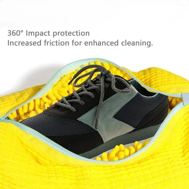 ถุงซักรองเท้า 1 ชิ้น พร้อมแผ่น - Shoe Cleaner บทวิจารณ์และราคา