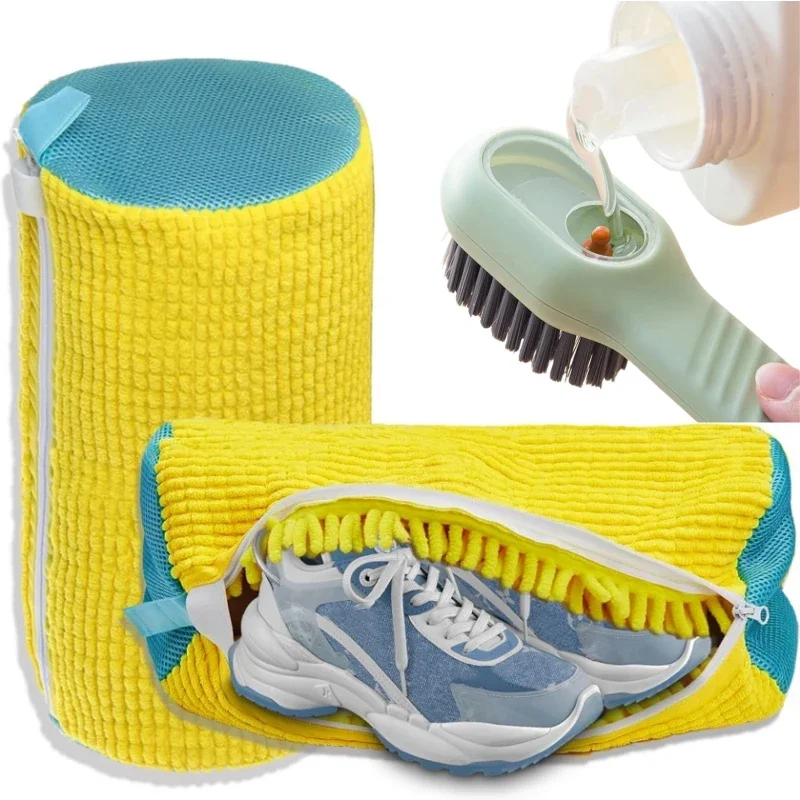 2/3PCS รองเท้าเครื่องซักผ้ากระ - Shoe Cleaning Brush บทวิจารณ์และราคา