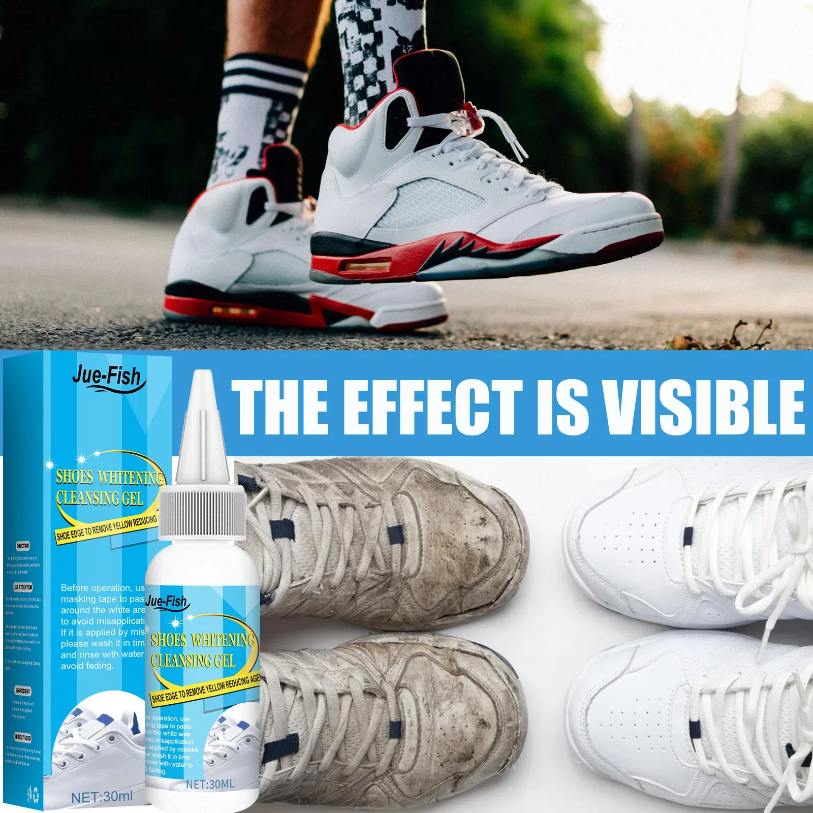 ชุดทำความสะอาดรองเท้าสีขาวน้ำย - Sneaker Care Spray บทวิจารณ์และราคา