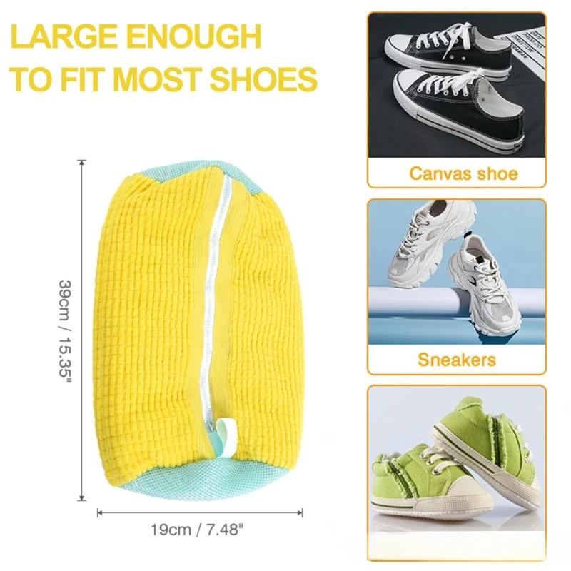 ถุงซักรองเท้าป้องกันการเสียรูป - Shoe Cleaner บทวิจารณ์และราคา
