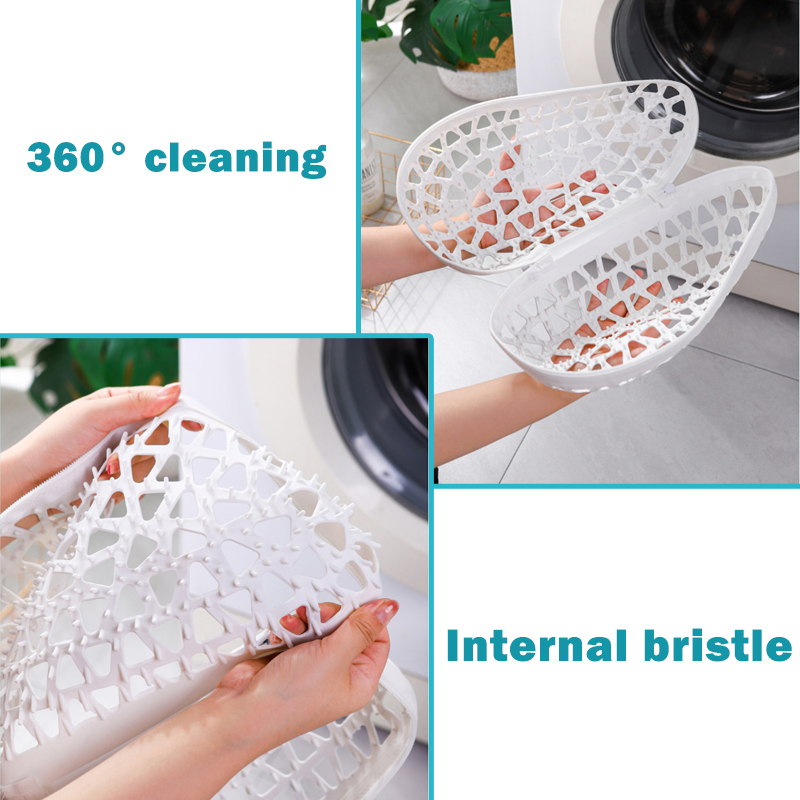 ถุงซักผ้าซิลิโคนสำหรับรองเท้า  - Shoe Cleaner บทวิจารณ์และราคา