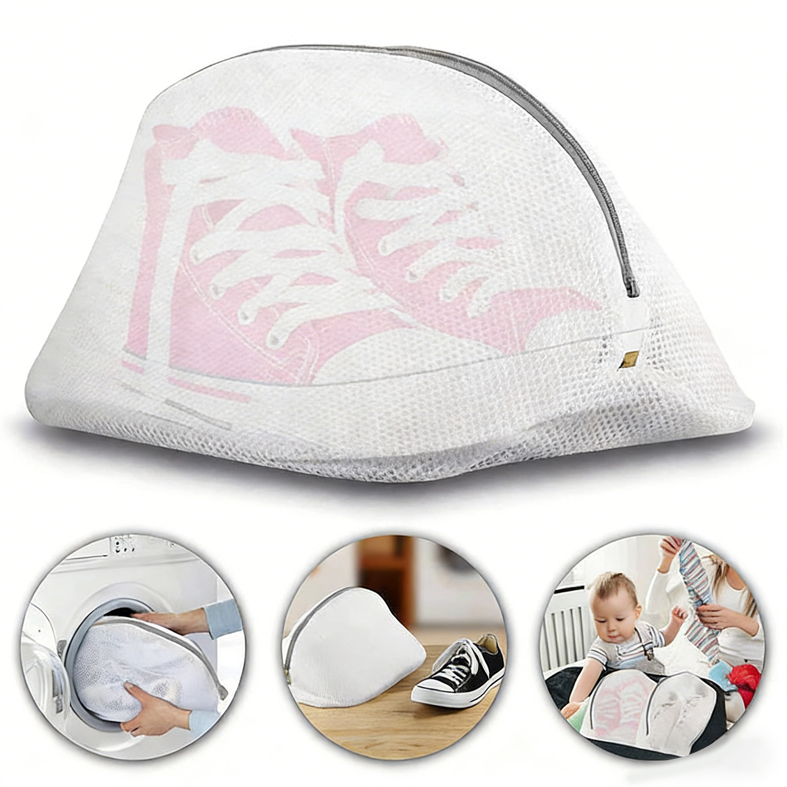 ถุงซักรองเท้าสำหรับคนยุ่ง ถุงต - Sneaker Protector บทวิจารณ์และราคา
