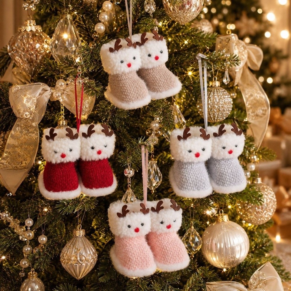 จี้รองเท้าบูทคริสต์มาสขนาดเล็ก - Shoe Tree บทวิจารณ์และราคา