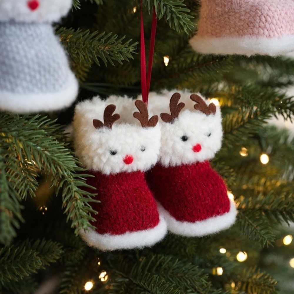 จี้รองเท้าบูทคริสต์มาสขนาดเล็ก - Shoe Tree บทวิจารณ์และราคา
